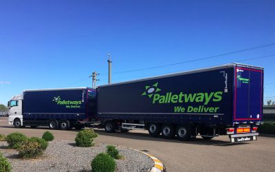 Palletways Iberia com novo Megatrailer na rota de Saragoça