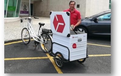 Chronopost avança com bicicletas eléctricas para distribuição em Lisboa