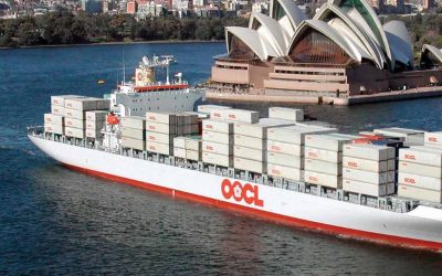 Cosco sobe para 3º no ranking Alphaliner TOP 100 após compra da OOCL e quer que esta atinja o milhão