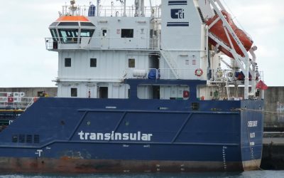 Serviço da Transinsular, Lince Class, chega a Algeciras