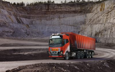 Volvo Trucks vai utilizar autónomo para transportar pedra calcária