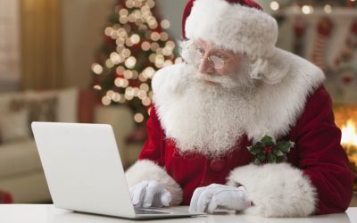 Acabaram as cartas ao Pai Natal: Agora enviam-se e-mails