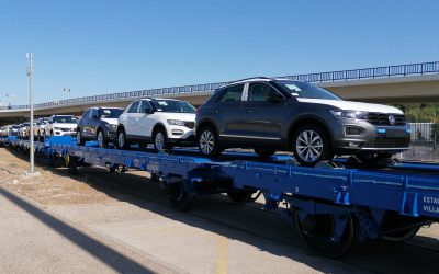 Reactivação da linha ferroviária que liga a Volkswagen Autoeuropa ao Porto de Setúbal