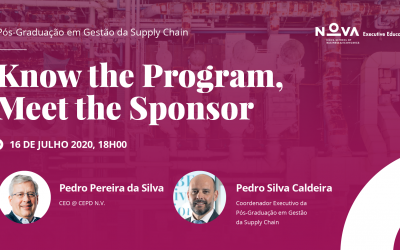 “Know the program, Meet the sponsor” dá a conhecer pós-graduações da Nova SBE Executive Education