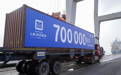 Leixões movimenta mais de 700 mil TEU num ano