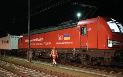 Grupo DB inicia “ponte ferroviária” com Ucrânia