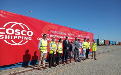 COSCO Shipping eleva bitola com serviço ibérico semanal