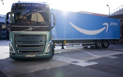 Amazon investe em 20 camiões Volvo FH totalmente elétricos