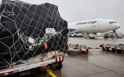 Lufthansa Cargo inova nas redes de transporte para paletes de carga