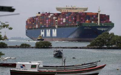 Seca extrema no Panamá provoca atrasos e preocupa comércio marítimo global