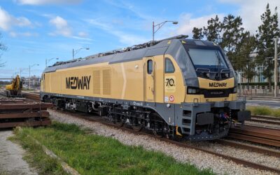 Novas locomotivas Medway no combate à desigualdade do transporte