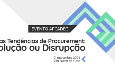 APCADEC debate tendências de Procurement a 21 de novembro