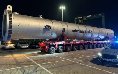 Porto de Sines recebe três reatores de produção de biocombustíveis avançados